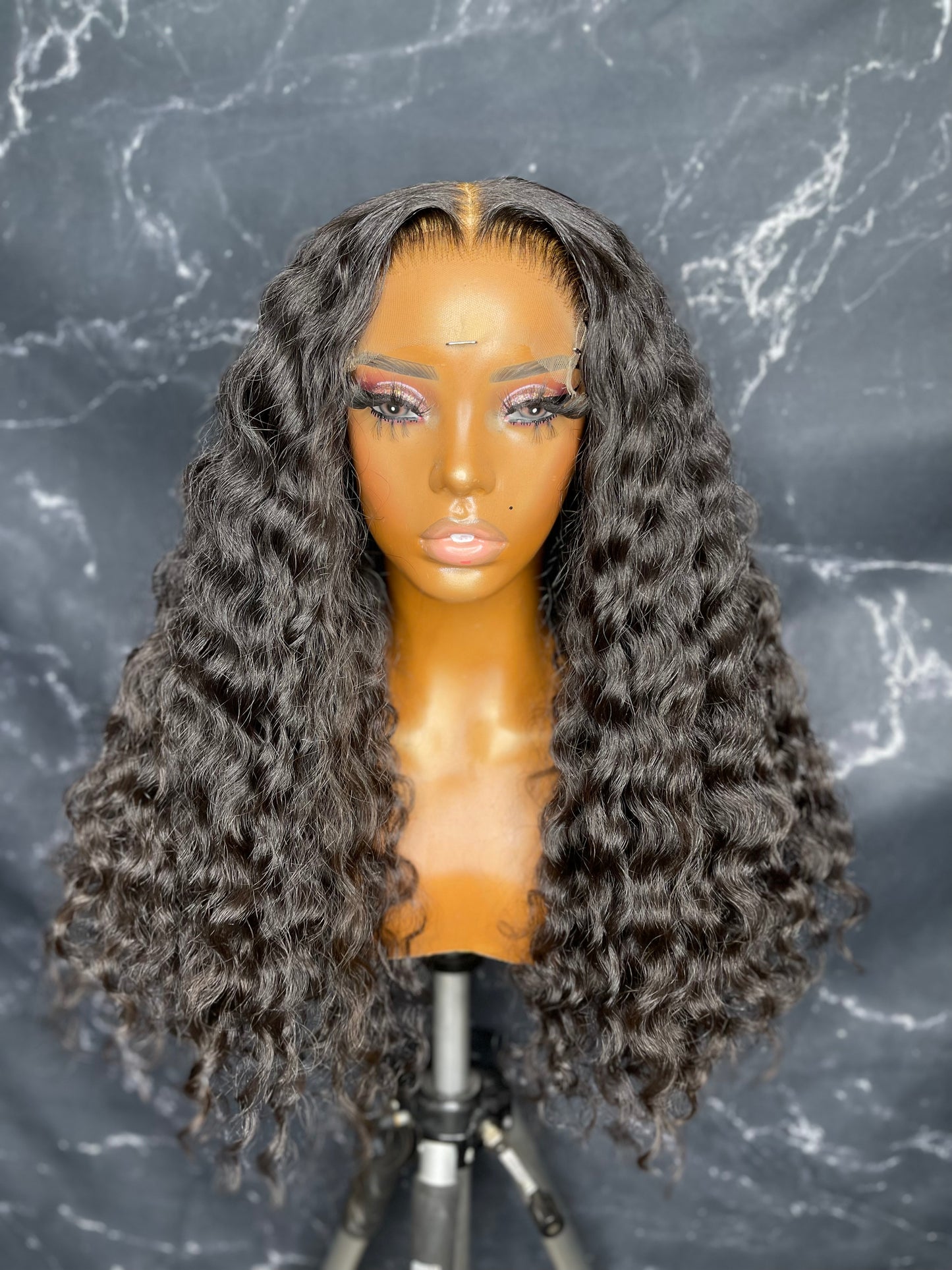 20" Curly Cambodian Wig