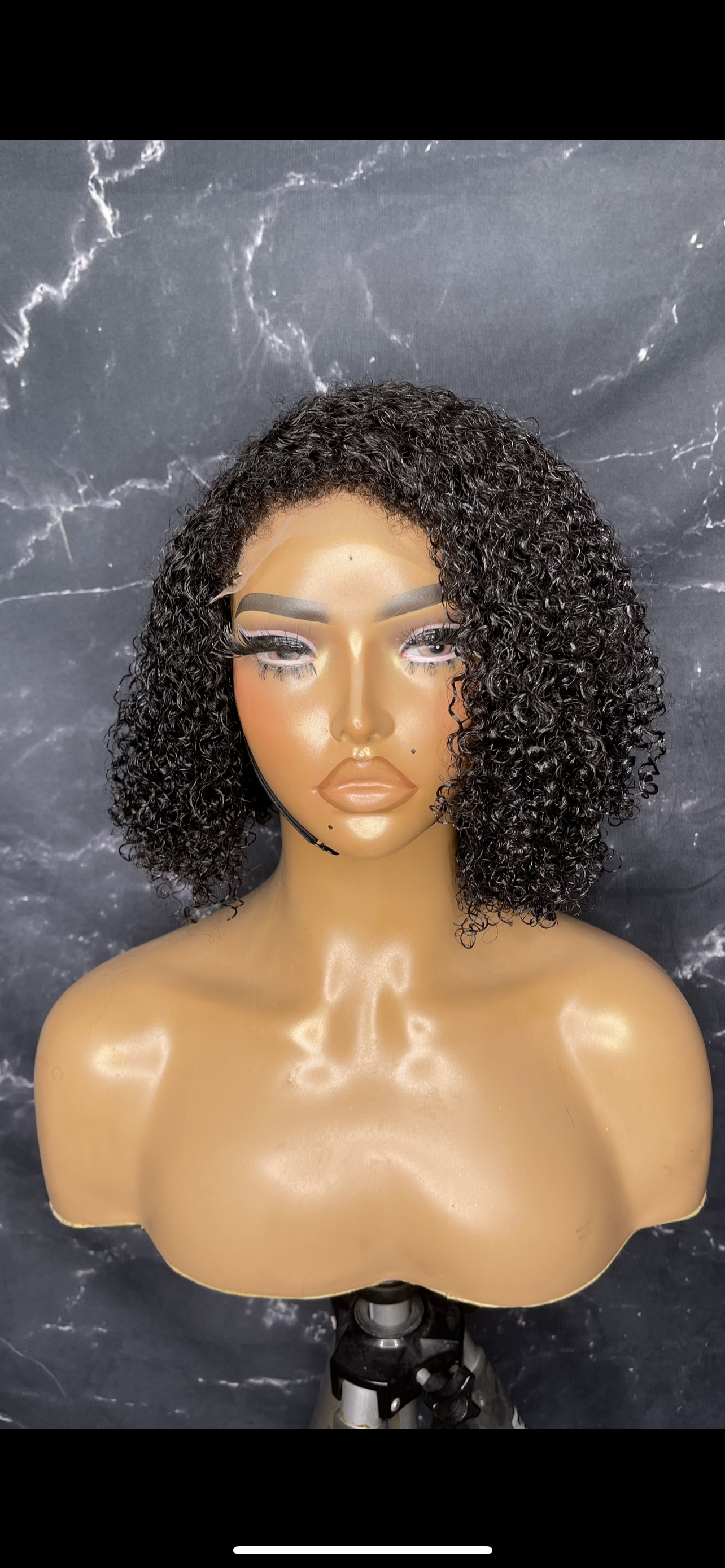 12” 4c edges Wig