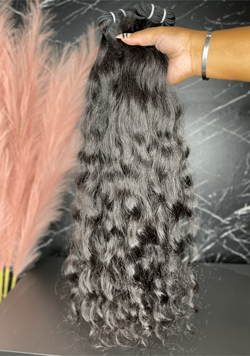 Custom Closure Wig: Indian Hair