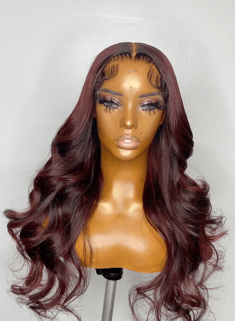 Custom Wig: Merlot
