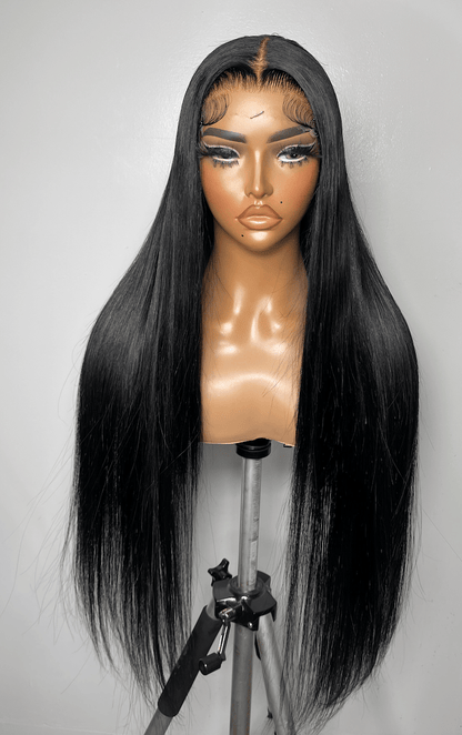 SALE Custom Closure Wig: Indonesian Hair